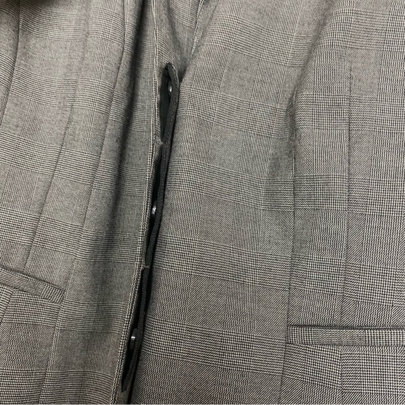 Ann Taylor Prince of Wales Checked Plaid Blazer - Picture 9 of 12